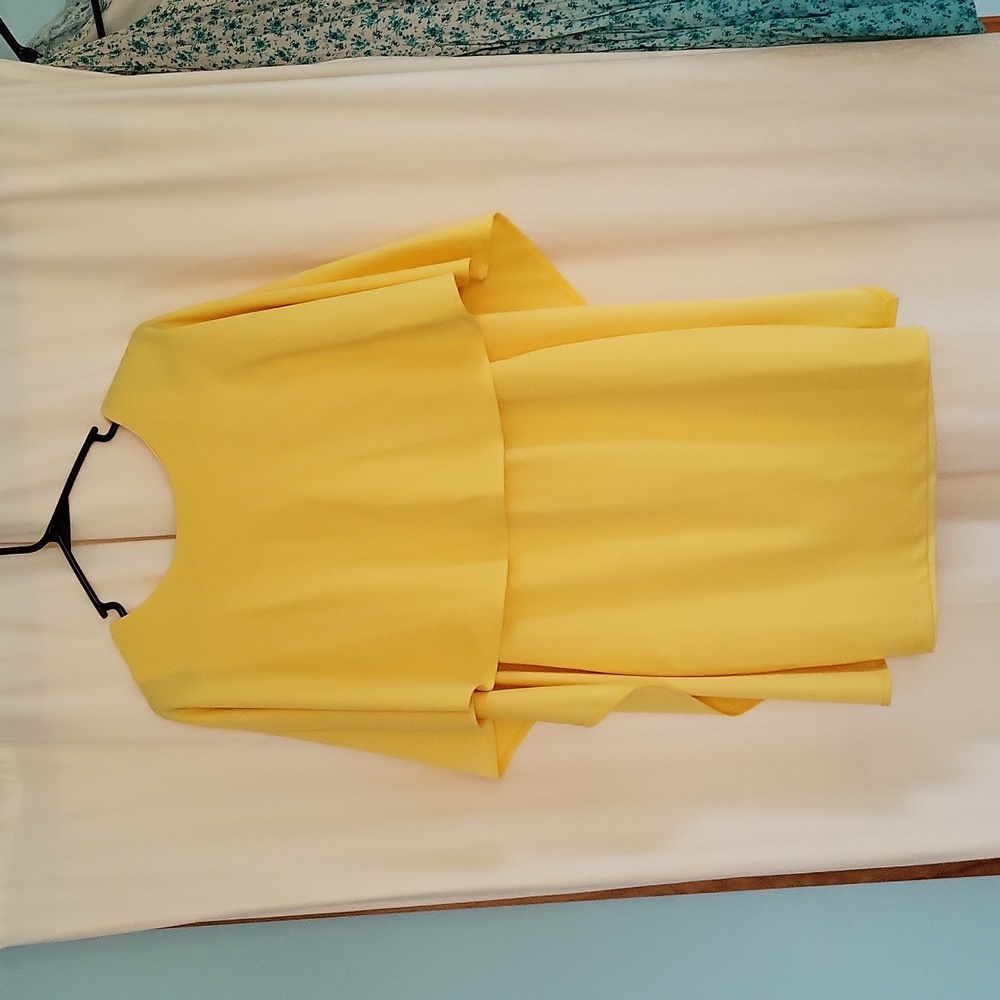 Lulus cape mini dress